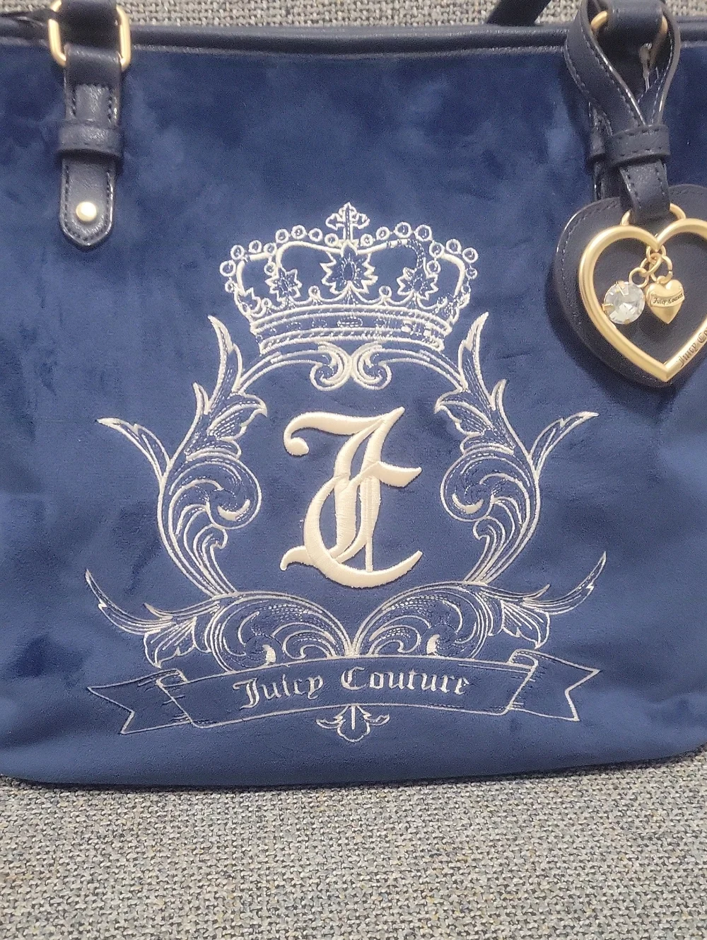 JUICY COUTURE Need More Juicy Tote in Regal Blue - Picture 12 of 16